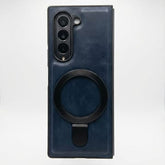 Magnetic Leather Kickstand Case for Samsung Galaxy Z Fold - Elite Phones