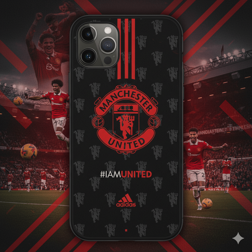 Manchester United Rubber Case - Elite Phones