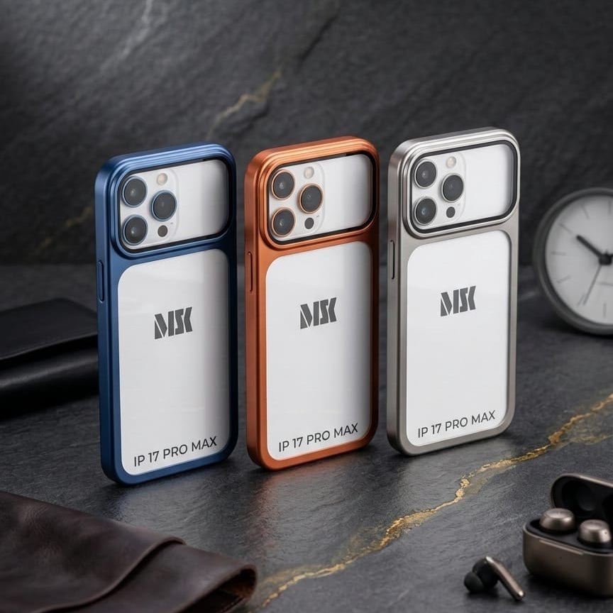 MSK Transparent with colored edge Bumper Case - Elite Phones