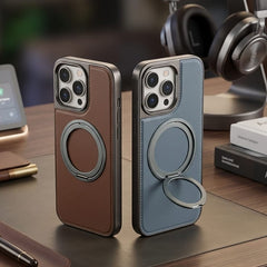 Premium Leather Case with Magnetic Ring - Elite Phones
