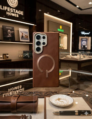 Premium Leather Magnetic Stand Case - Elite Phones