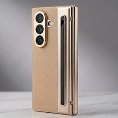Premium Leather S - Pen Slot Foldable Case - Elite Phones