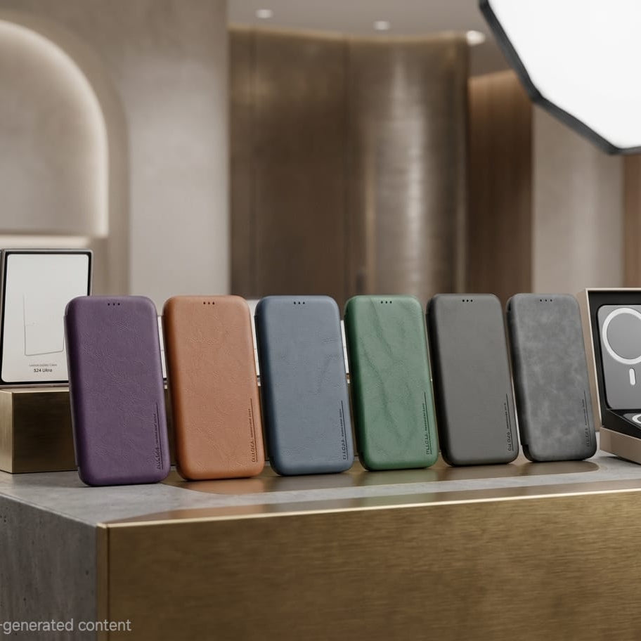 PULOKA Leather Flip Case - Elite Phones