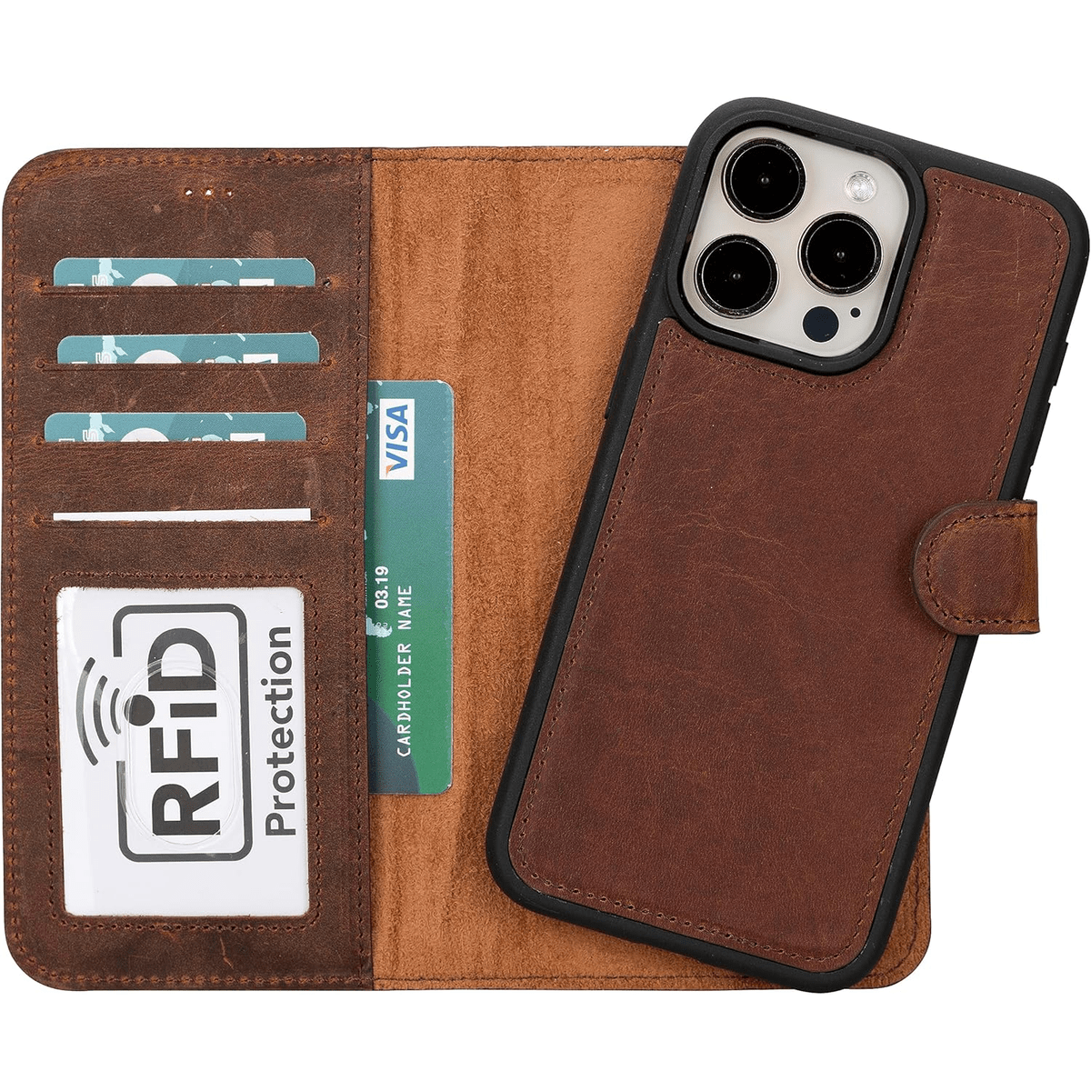 Puloka Multi Function Flip Case Magnatic With Big Wallet - Elite Phones