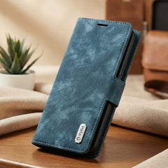 Retro Matte Leather Wallet Flip Case - Elite Phones