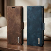 Retro Matte Leather Wallet Flip Case - Elite Phones