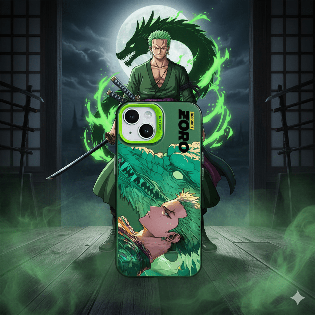 Roronoa Zoro With Dragon Case One Piece - Elite Phones