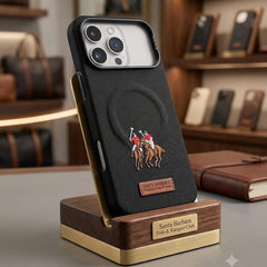 Santa Barbara Polo & Racquet Club Embroidered Canvas/Fabric Series Case with MagSafe - Elite Phones