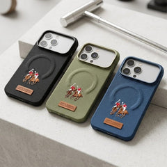 Santa Barbara Polo & Racquet Club Embroidered Canvas/Fabric Series Case with MagSafe - Elite Phones