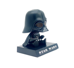 Small Figures Shacking Head&Mobile Holder - Star War Black - Elite Phones