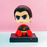 Small Figures Shacking Head&Mobile Holder - Superman - Elite Phones