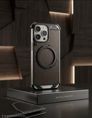 Titan - X Carbon Armor Series (with Integrated O - Ring Stand) - Elite Phones