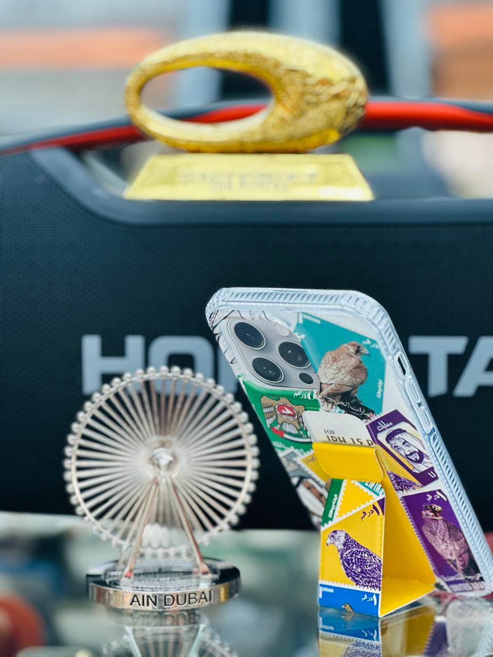 Uae Mark Transparent With hand Strap Post Stamp Uae - Elite Phones