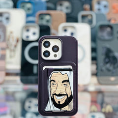 UAE Marks Phone Case With Wallet Shaikh Zaied - Elite Phones