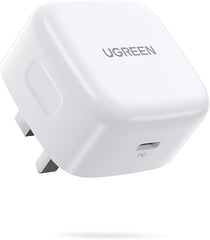 UGreen Charger 20w USB - C Fast Charger White - Elite Phones