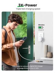 UGreen Charger 20W With Cable Tybe - C - Elite Phones