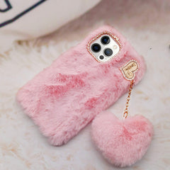 Uocorol Fur Case With Lanyard - Elite Phones