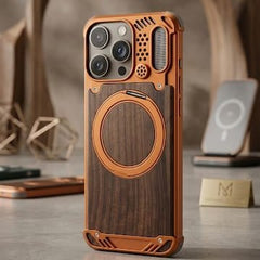 Urban Industrial Wood & Metal Hybrid Case - Elite Phones