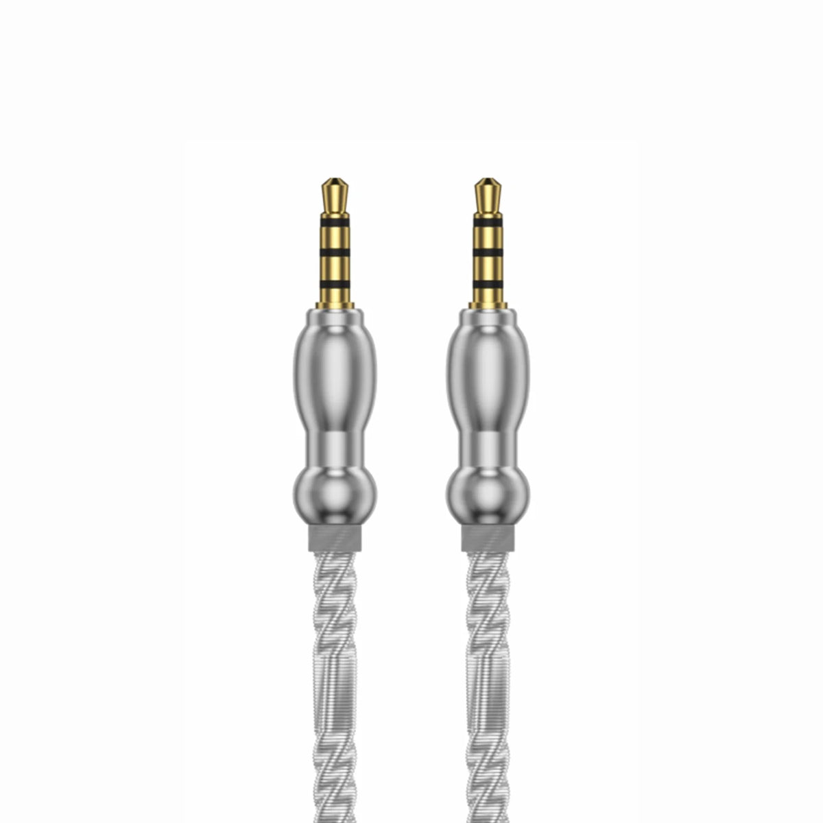 JBQ Spring 3.5mm to 3.5mm Aux Cable – Premium Audio Connector (1m)