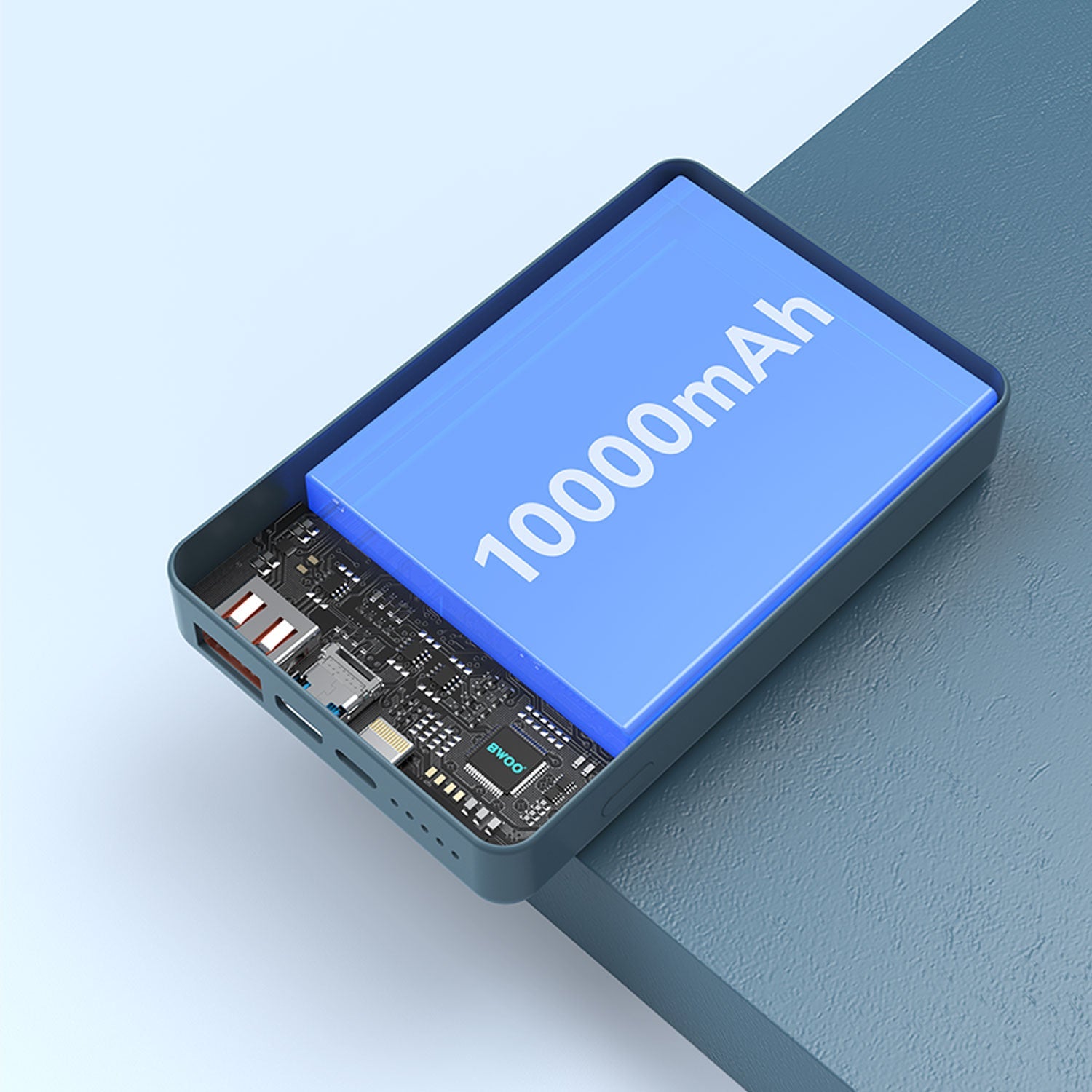 10000mAh 15W Wireless Magnetic Power Bank - Elite Phones