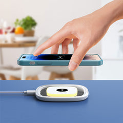 15W QI Transparent Phone Wireless Phone Charger