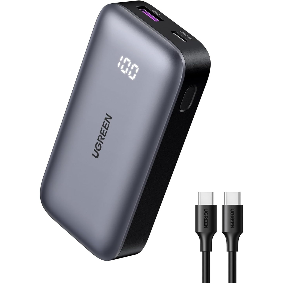 UGREEN Power Bank 10000mAh, 30W