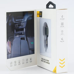 JBQ Car Charger 36W 2 Usb Port