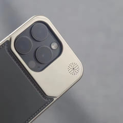 Aluminum With Leather Magsafe Perfume Case Easy Fixing