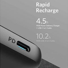 Anker Fast Charging Super Slim Power Bank - PowerCore III Sense 10000 mAh - Black