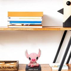 Small Figures Shacking Head&Mobile Holder - Stitch