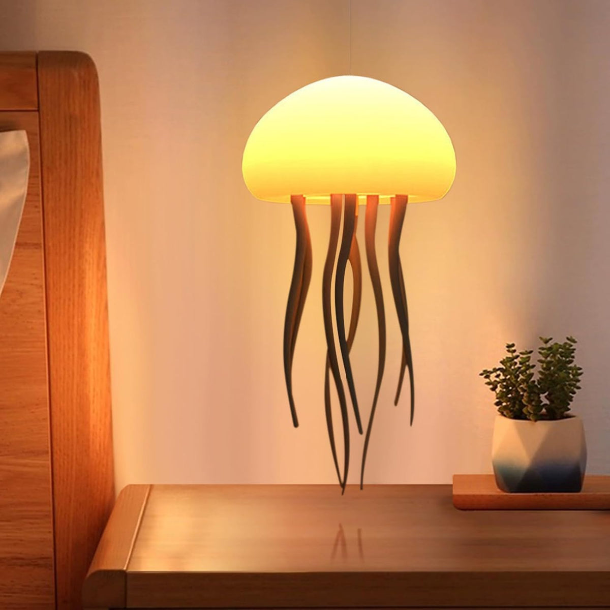 JellyFish Night Lamp Moving