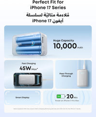 Anker Nano Power Bank, 45W 10,000mAh Portable Charger