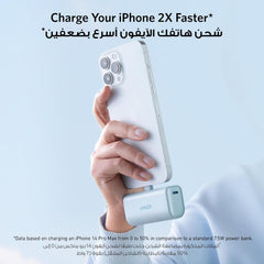 Anker Built in Power Bank Lighting Connection 5000MAH