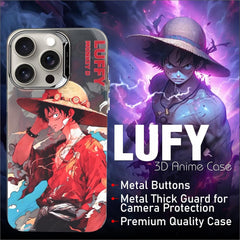 One Piece Luffy Holding Hat