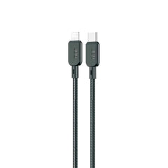 JBQ Fast Charging Nylon Cable 35W Type-c To Lighting White 1.5 Meter