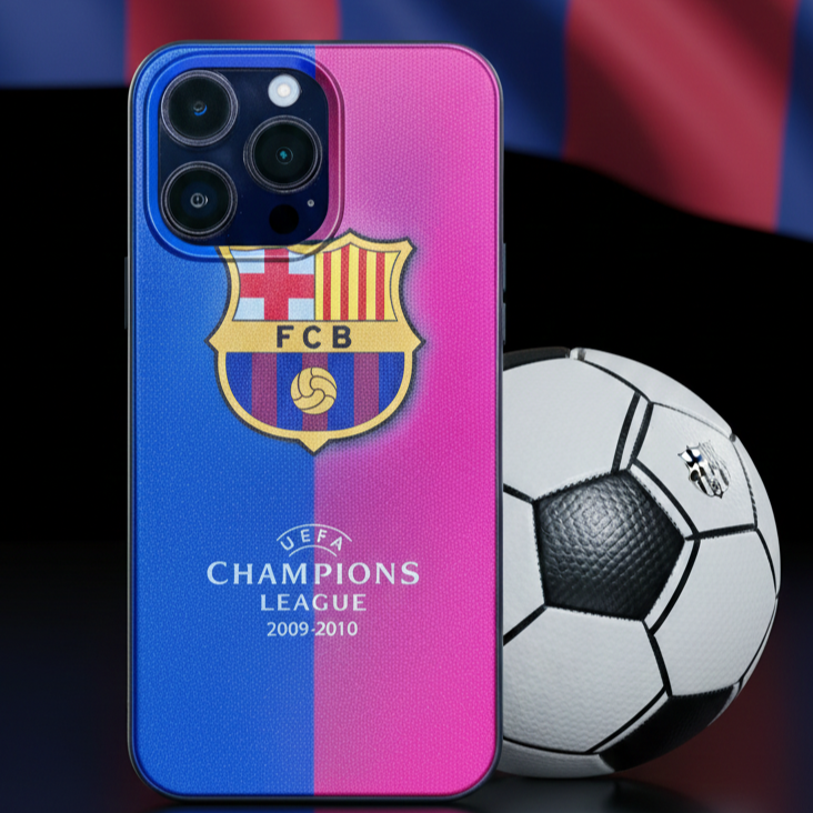 Barcelona UEFA Rubber Case