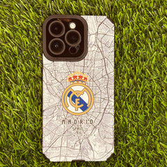 Real Madrid Map Rubber Case