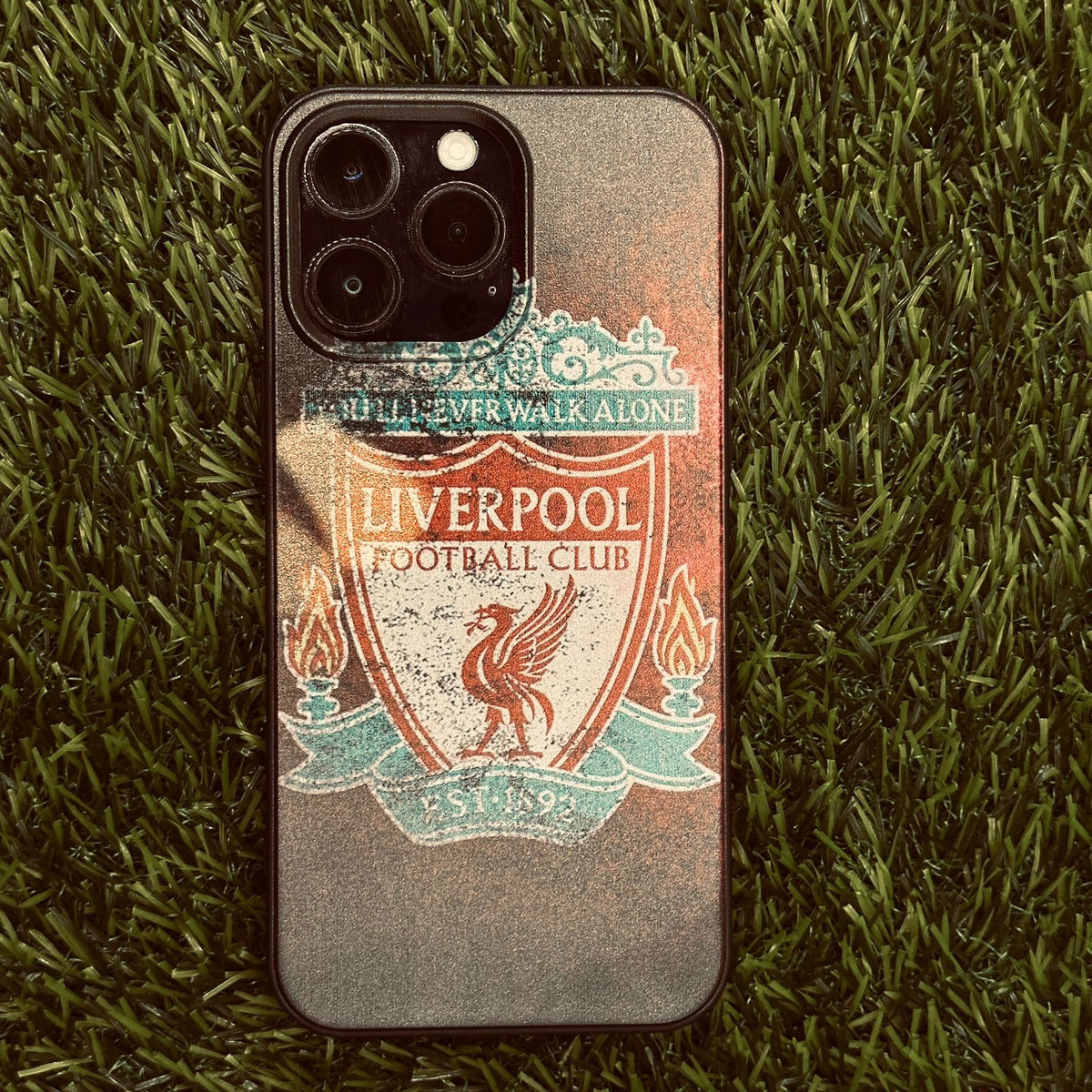 Liverpool Old logo Rubber Case