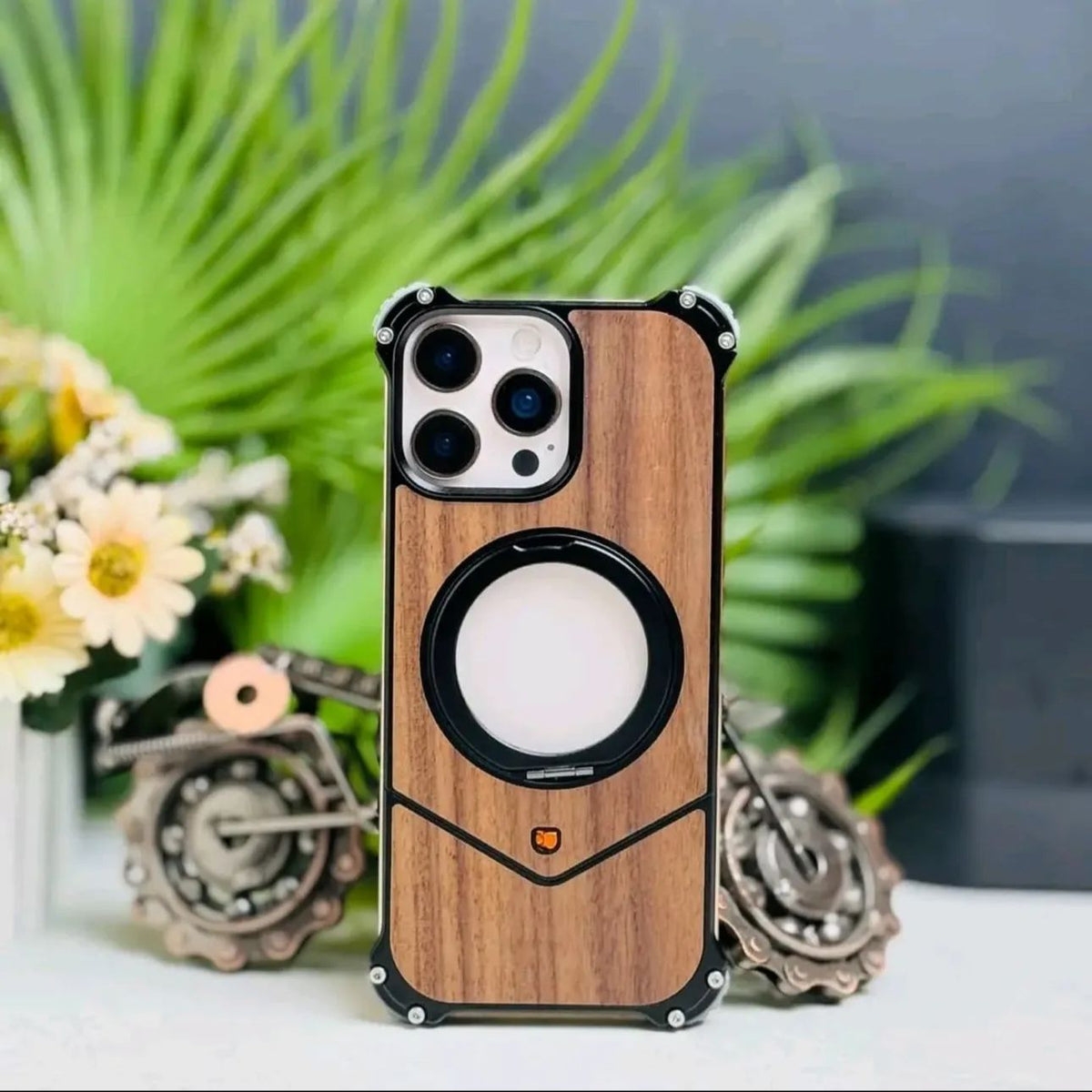 Aluminum With Wood Easy Fixing