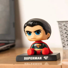 Small Figures Shacking Head&Mobile Holder - Superman