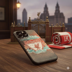 Liverpool Old logo Rubber Case