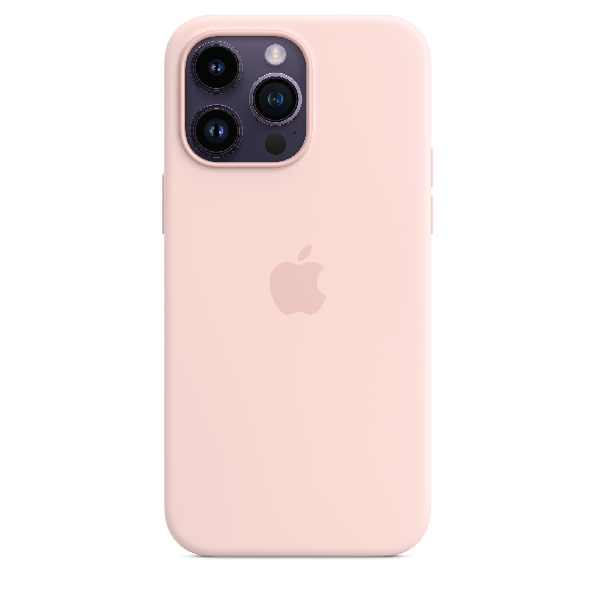 iPhone Silicon Basic Case With Apple Logo