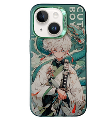 Anime Cute Boy With Dragon Case