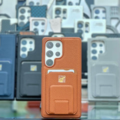 Rimbmix Leather Case With Wallet And Stand