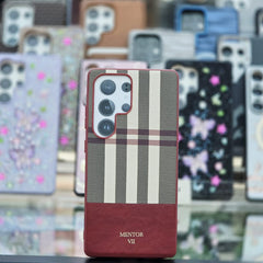 Elite British-Check Hybrid Case for Galaxy S25 Ultra