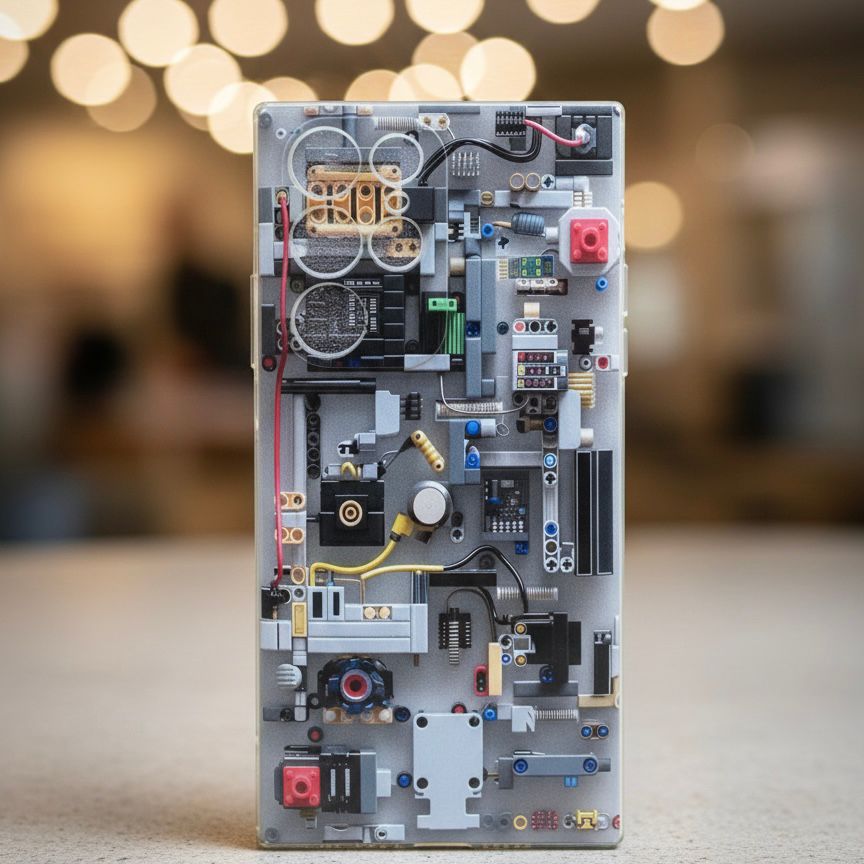 3D Mechanical Components Case