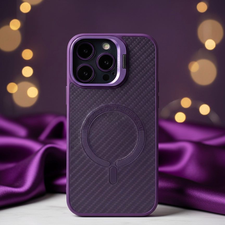 Premium Carbon Fiber MagSafe Protective Case