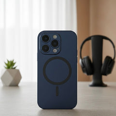 MagSafe Leather Case with O-Ring Kickstand.