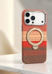 Aramid Fiber MagSafe Kickstand Case