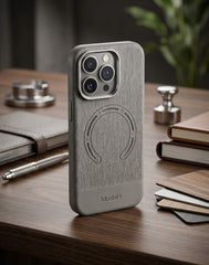 MoobiFi Textured Fabric MagSafe Case for iPhone